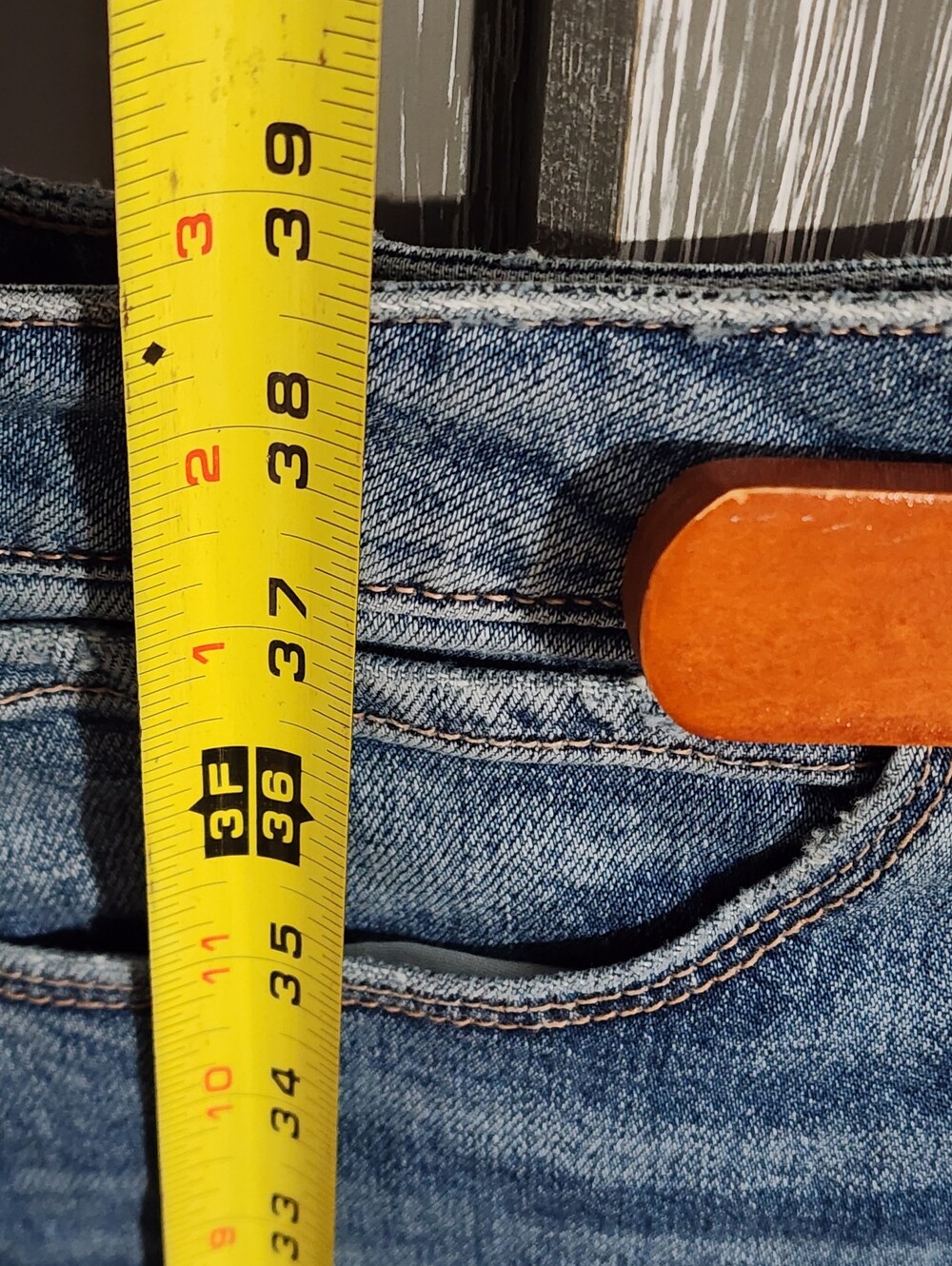 **NWT** Rene High Rise Straight Jean 32 - Picture 12 of 14
